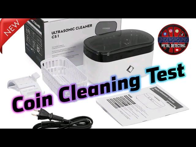 Lifebasis CS1 Ultrasonic Cleaner - Tested on Coins we find while Metal Detecting - Product Review