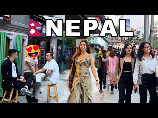 NEPAL - Look How Life is Running Now in Nepal 2024 | A Virtual Walking Tour Video