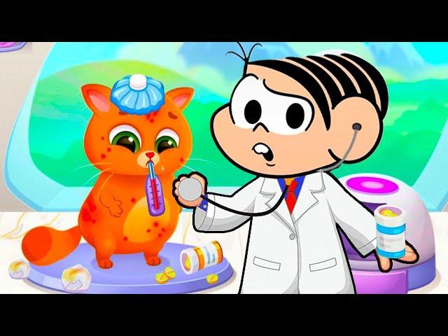 O MINGAU DO ESPAÇO ESTÁ DOENTE no Bubbu My Virtual Pet Cat 2 | Lala Games