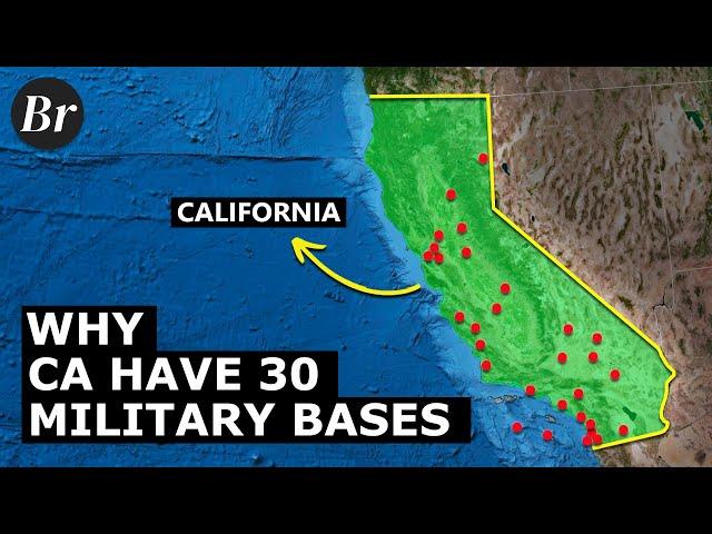 Why Does California Have So Many Military Bases?