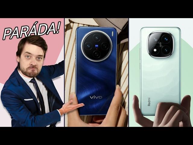 Extra super Redmi Note 14 Pro, špičkové vivo X200 Pro mini a 120Hz iPhone 17 | Techweek