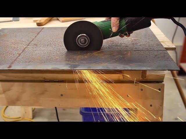 How I Make Straight Accurate Cuts With The Angle Grinder