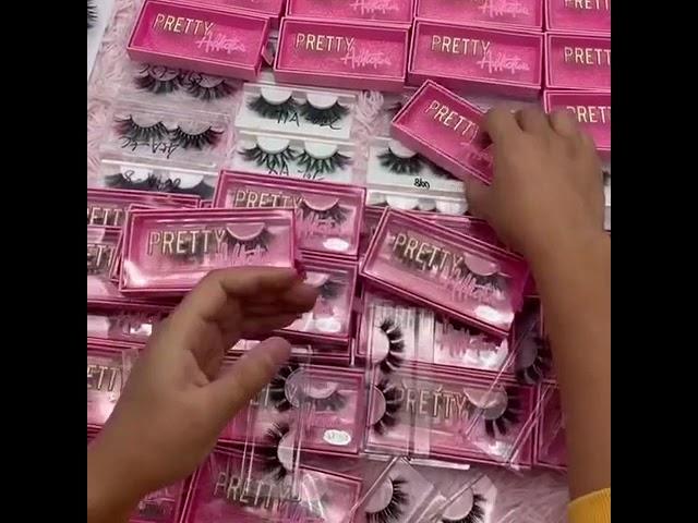 Lash Boxes Mink Packaging For Eyelashes Custom Vendor Box 3D Eyelasheslash Factory