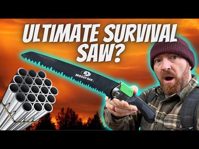 Crazy $18 Folding Saw That Cuts Metal & Wood?