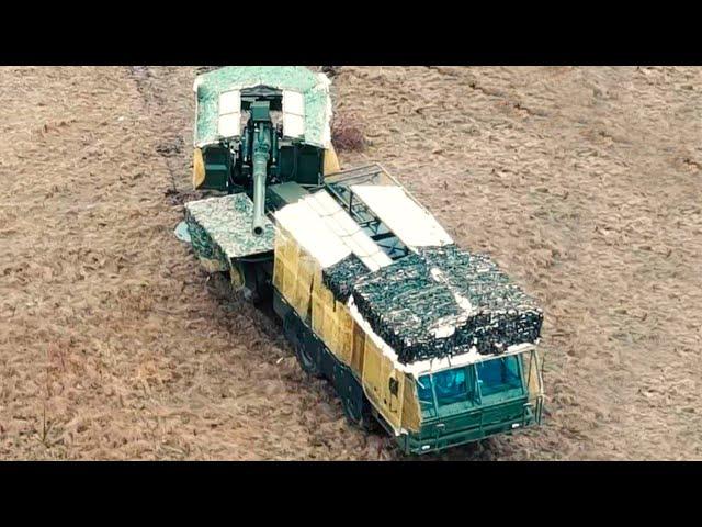 Russia's Malva self-propelled gun equipped with long-range weapon