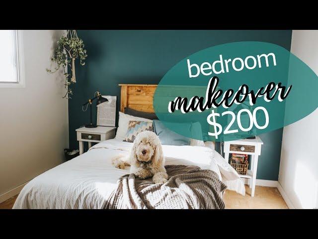 MINIMALIST BEDROOM MAKEOVER // BEDROOM MAKEOVER ON A BUDGET // TORY STENDER