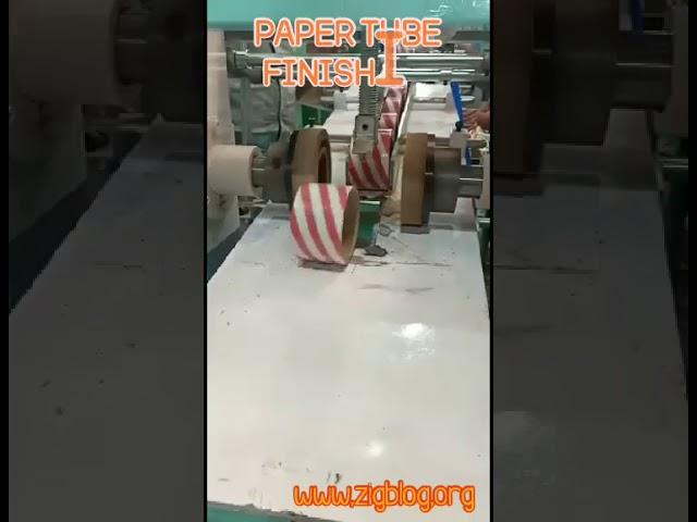 Paper tube finishing machine