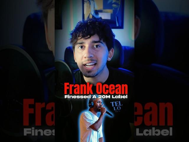 Frank Ocean Finessed An 20 Million Dollar Deal