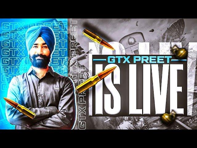 SOLO 40 KILLS : BGMI LIVE | GTXPREET PUBG LIVE