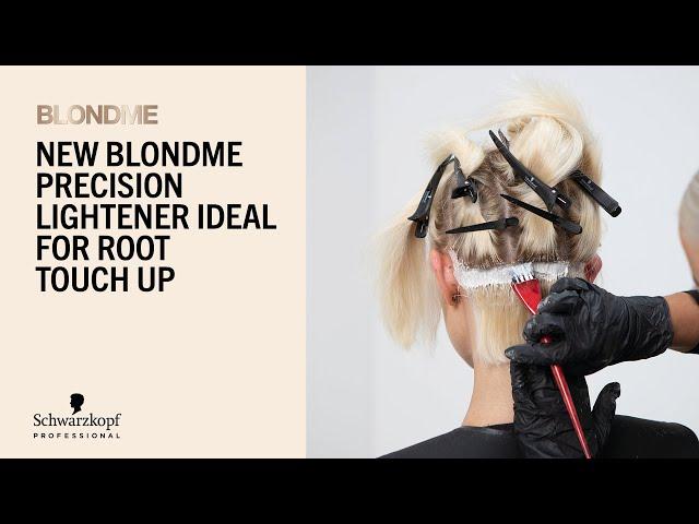 Get to know: New BLONDME Precision Lightener ideal for root touch up