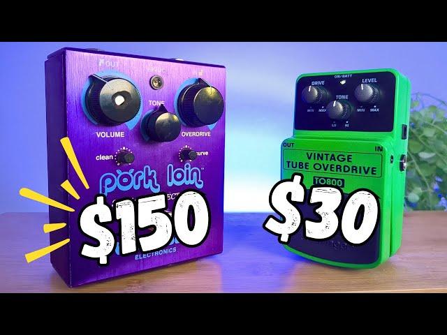 CHEAP vs EXPENSIVE Overdrive Pedal (SURPRISING!)