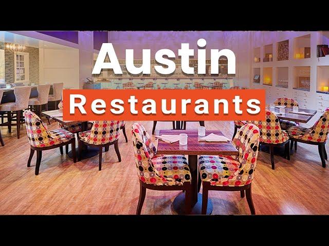 Top 10 Best Restaurants to Visit in Austin, Texas | USA - English