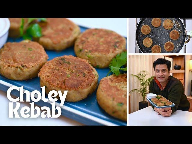 Choley Kebab with Dahi Wali Chutney | Hi-Protein Snack | Chole Kebab | Dahi Chutney | Kunal Kapur...