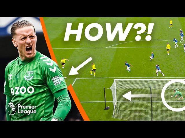 Goalkeeper saves that DEFY LOGIC! | Premier League | Pickford, De Gea, Ederson & more