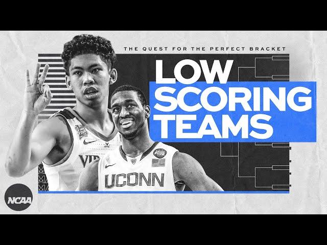 Can low-scoring teams make deep runs in your NCAA bracket?