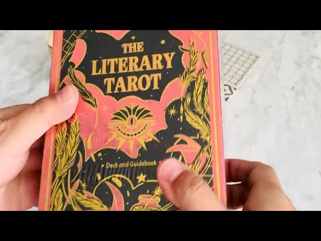 2023 published KS OOP The Literary Tarot unboxing, flip though, hot takes!