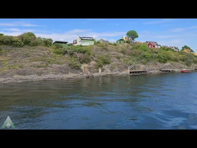 Awesome views and Sights of the Oslo Archipelago Fjord islands - 4K 60fps - Skjærgård Skjærgård