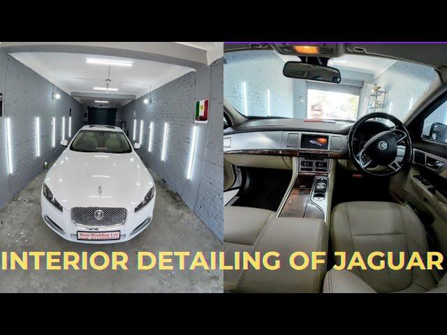 Interior Detailing Of Jaguar ||  Interior Ki Deep Cleaning || Avtar Car Care