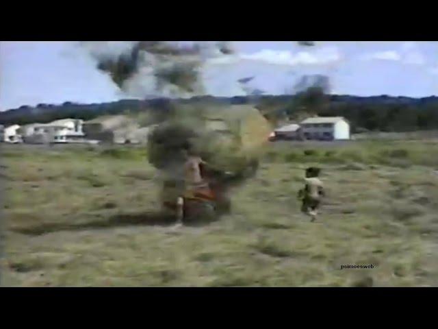 Kids Playing With a Dust devil
