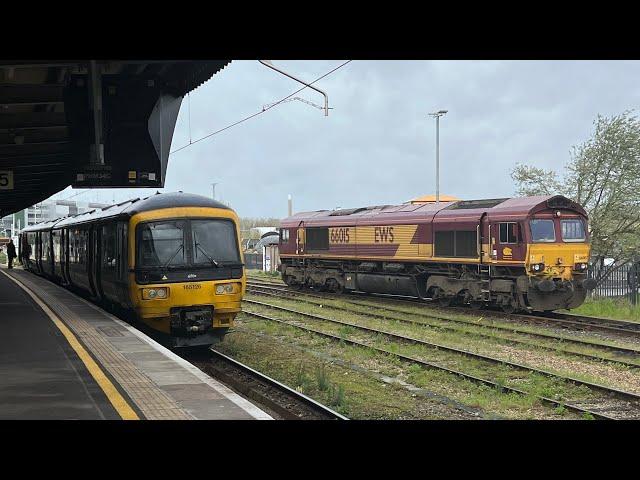 Trains at Didcot Parkway GWML (09/04/24) (WARNING)