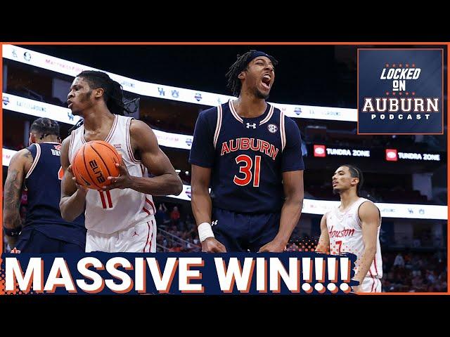 REACTION: Auburn basketball TAKES DOWN the Houston Cougars