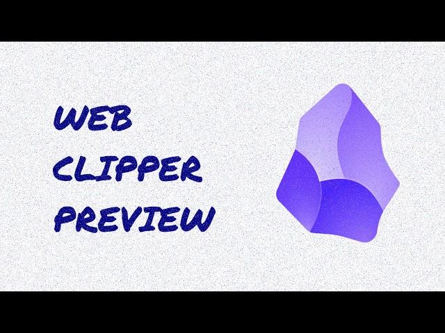 Obsidian Web Clipper + AI