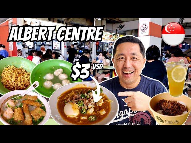 Best Eats at Albert Centre Market & Food Centre  Bugis Street, Singapore!