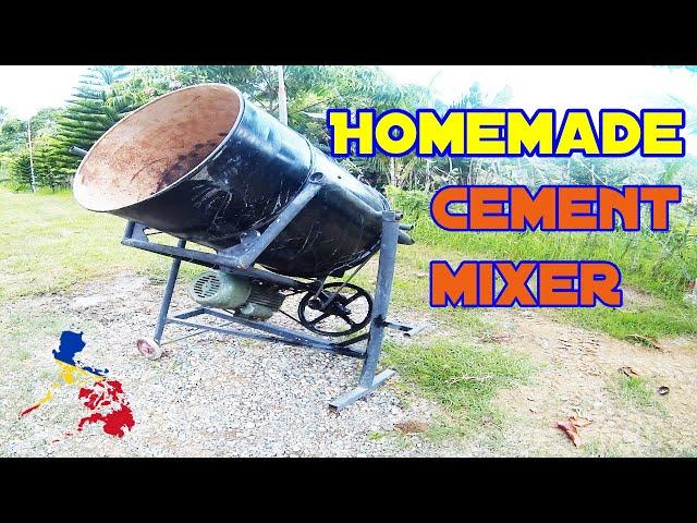 Homemade Cement Mixer