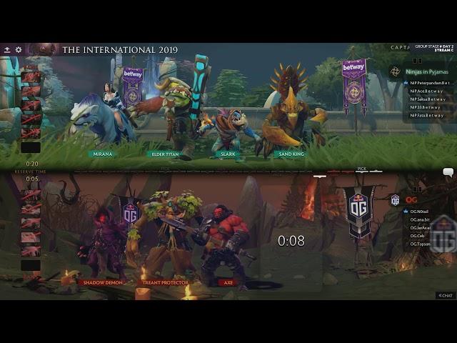 [EN] OG vs NIP - The International 2019 Group Stage