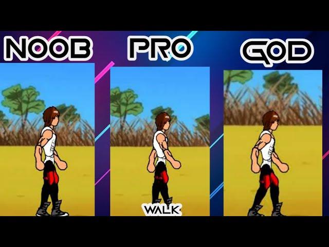 Noob vs Pro vs God | Dc2 Walk Animation | #dc2