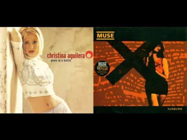 Muse Vs. Christina Aguilera - Sunburn In A Bottle (Mashup)