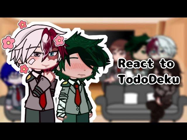 Class 1-A react to TodoDeku ️+  | Mha reacts | Gcrv | TodoDeku/TdDk |