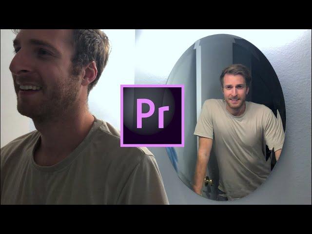 HAUNTED MIRROR EFFECT - How To Make Your Reflection Do Something Else In Adobe Premiere Pro