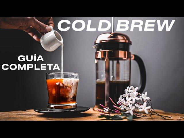 COLD BREW master class. El CAFÉ FRÍO perfecto