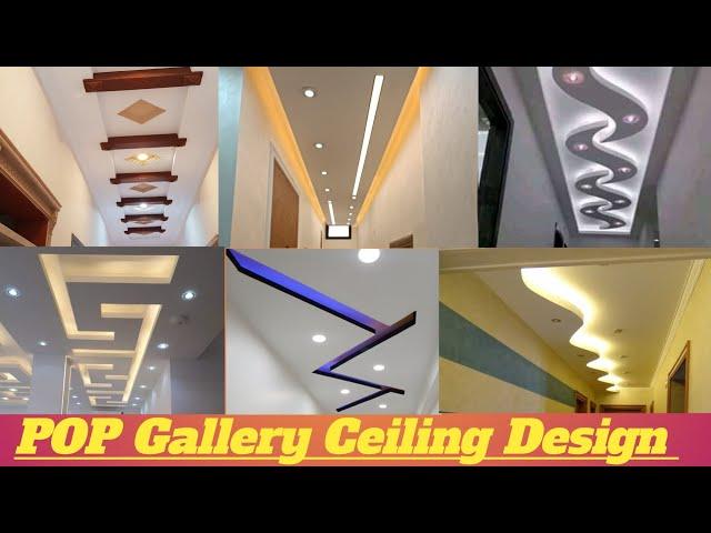 POP Design For Small Gallery || POP ceiling design #pop #gali #design