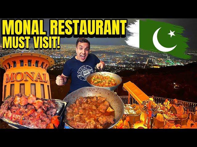 MONAL RESTAURANT REVIEW! PAKISTAN'S Most FAMOUS RESTAURANT You HAVE To See This VIEW!!