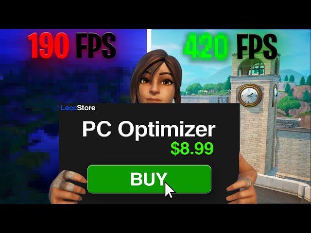 I Bought a PC Optimizer to Boost my FPS in Fortnite...