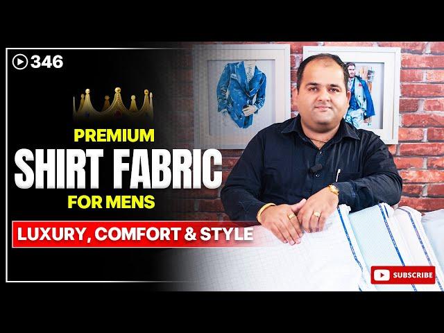 Best Premium & Luxury Shirt Fabrics for Men – Top Trending Fabrics for Stylish Shirts