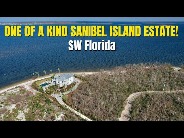 One of a kind Sanibel Island Estate! New Construction w/panoramic views. Surrounded by conservation.