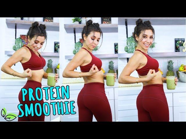 PROTEIN SMOOTHIE FOR MUSCLE GAIN! Yovana