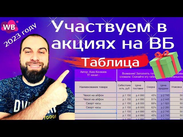 Как выгодно участвовать в акциях на Вайлдберриз в 2023 году? Новые виды акций на Wildberries!