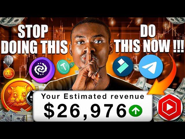 FORGET Hamster Kombat & Other Telegram Crypto Airdops—Do This to Make $5000 Per Month on Autopilot