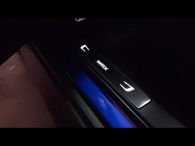 OEM Lighted LED Door Sill Install | 2022+ VB Subaru WRX