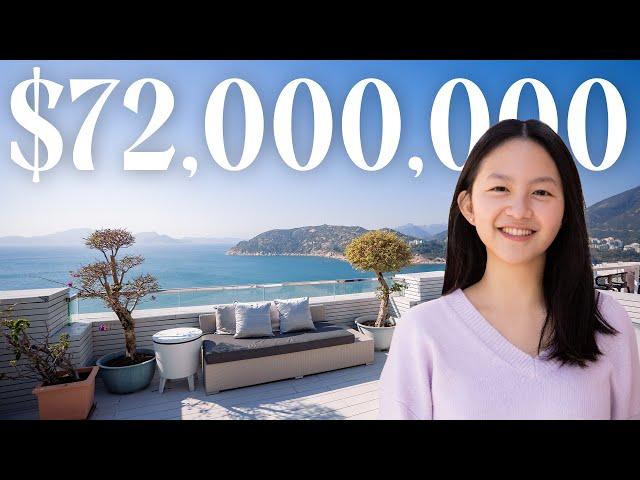 A $72,000,000 Luxury Sea View House in Stanley, Hong Kong | House Tour