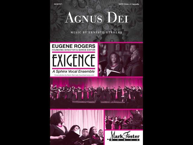 Agnus Dei (SATB Choir) - by Ernesto Herrera