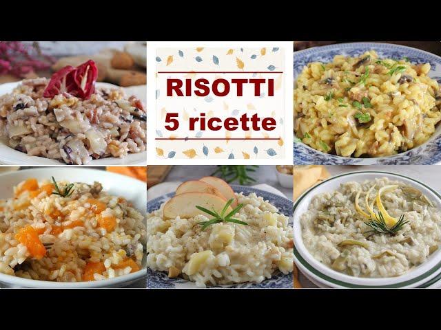 RISOTTI, 5 ricette originali per l'autunno e l'inverno- La cucina di Rita