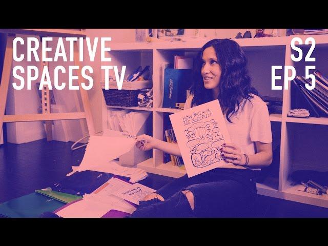 Becky Simpson - Illustrator & Author | EP.5 Creative Spaces TV