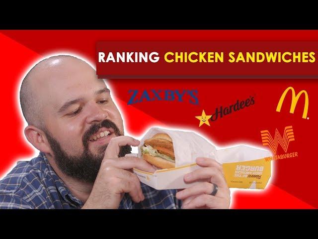 Ranking Chicken Sandwiches | Bless Your Rank