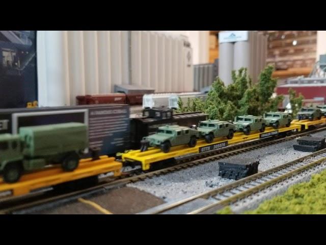 N Military Train Test Run