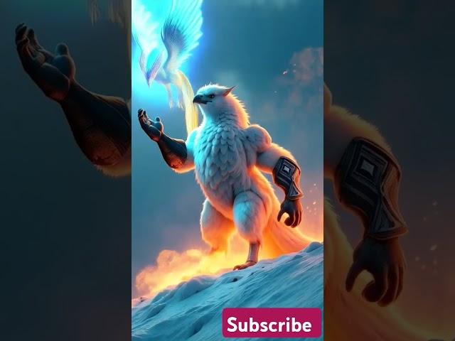 Frost titan vs Frostfire phoenix Clash of ice #FrostfirePhoenix #FrostTitan #viralshorts #viralvideo